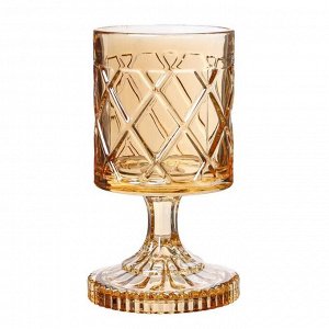 Подсвечник стекло на 1 свечу "Корона" прозрачный 5х7х7 см