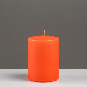 Свеча- цилиндр " FRUIT PLEASURE", ароматизированная, парафин, 6?8 см, микс