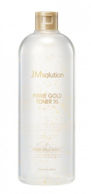 JMSolution Осветляющий тонер с 24К золотом Prime Gold Toner Xl, 600 мл