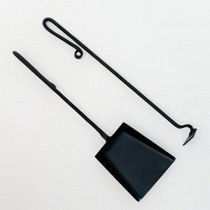 Тандыр "Венецианский купец" Black, h-105 см, d-60 см, 10 шампуров, совок, кочерга