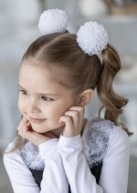 Октавия бант белый.