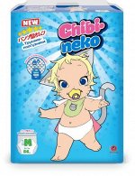 Подгузники-трусики детские одноразовые &quot;Maneki&quot; Chibi-neko, размер M, 6-11 кг, 56 шт./упак