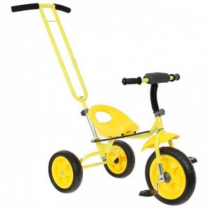 Велосипед трехколесный Лучик Малют 3, колеса EVA  10&quot;/8&quot;, цвет желтый