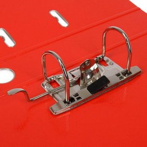 Пaпкa-регистратор А4, ErichKrause Accent 50 мм лам.карт,с арочным механизмом, красная