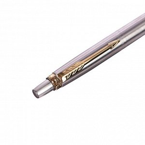 Набор Parker Jotter Core FK691 Stainless Steel GT ручка перьевая + ручка шариковая, корпус из нержавеющей стали