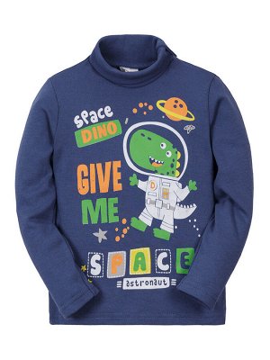 Водолазки для мальчиков "Space dino"