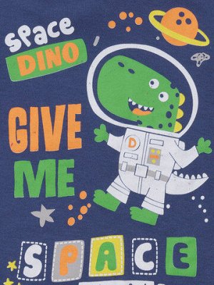 Водолазки для мальчиков "Space dino"