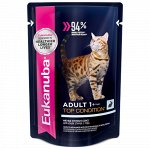 Eukanuba пауч 85гр д/кош Top Condition Кролик/Соус (1/24)