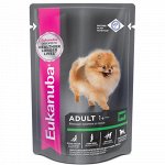Eukanuba пауч 100гр д/соб Adult Говядина/Соус (1/24)
