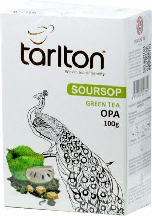 Чай Тарлтон Tarlton листовой зеленый с саусеп Тарлтон Tarlton100 гр