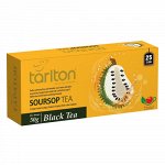 Чай черный САУСЕП  Тарлтон Tarlton &quot;Soursop Black Tea&quot;, 25 пак