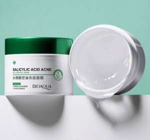 BIOAQUA SALICYLIC ACID ACNE Матирующая маска для лица с салициловой кислотой, 120г