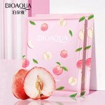 BIOAQUA PEACH EXTRACT Маска-салфетка для лица с экстрактом персика, 25г