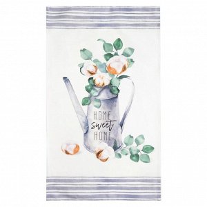 Полотенце «Этель» Home sweet, 40x73 см, 100% хлопок, саржа 190 г/м²