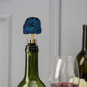 Пробка для вина «Голубая», 11,5 х 3,8 см
