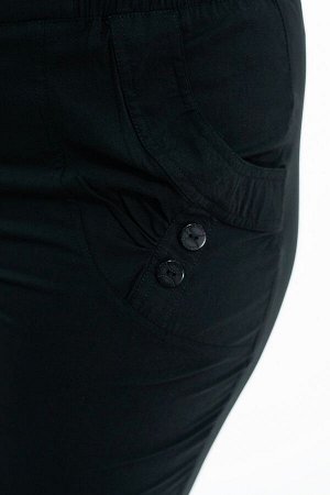 Брюки-5545 Модель брюк: Прямые; Материал: Бенгалин;   Фасон: Брюки
Брюки бенгалин черные
Брюки-стрейч прямого силуэта выполнены из мягкой легкой ткани. Отлично сидят за счет эластичной резинки на пояс