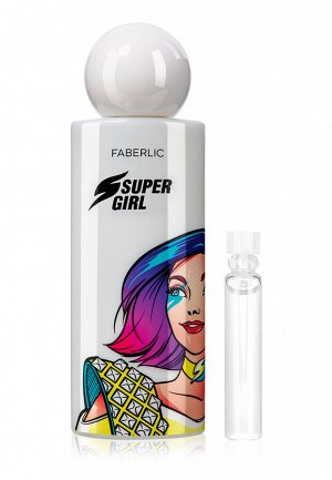 Пробник парфюмерной воды для женщин Supergirl