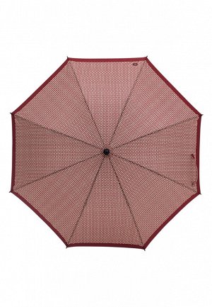 Зонт-трость, цвет бордово-бежевый