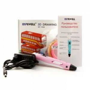 Ручка 3D Myriwell RP-100B RP100BB с дисплеем голубая {Китай}
