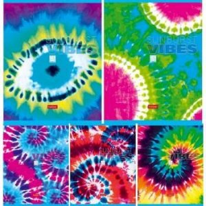 Тетрадь  48л клетка "TIE-DYE" (068416) Хатбер {Россия}