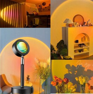 Светодиодный Атмосферный Светильник Sunset Lamp