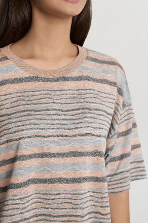 Комплект футболка/шорты женская  МОДЕЛЬ 22. Охра