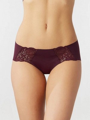 LUI et ELLE PQ8009 burgundy Женские трусы Кулоты