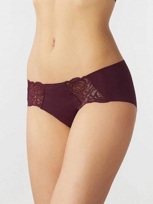 LUI et ELLE PQ8009 burgundy Женские трусы Кулоты
