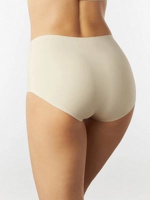 LUI et ELLE PX8040 beige Трусы женские слипы с высокой линией талии, ощущаются как вторая кожа, создают ощущение отсутствия белья и позволяют чувствовать себя уверенно и соблазнительно