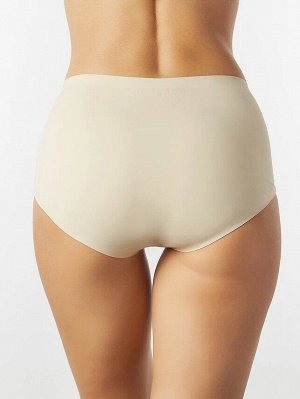 LUI et ELLE PX8040 beige Трусы женские слипы с высокой линией талии, ощущаются как вторая кожа, создают ощущение отсутствия белья и позволяют чувствовать себя уверенно и соблазнительно