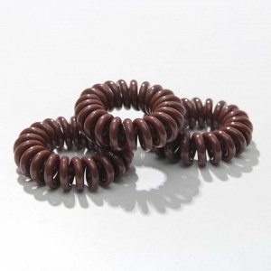 Набор резинок-пружинок для волос с ароматом шоколада «Котик», 3 шт.
