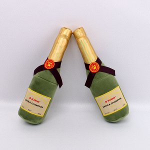 Мягкая игрушка бутылка шампанского