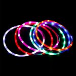 Ошейник LED c USB силикон 65 см