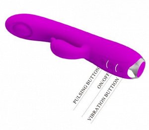 Вибромассажер Regina, цвет пурпурный