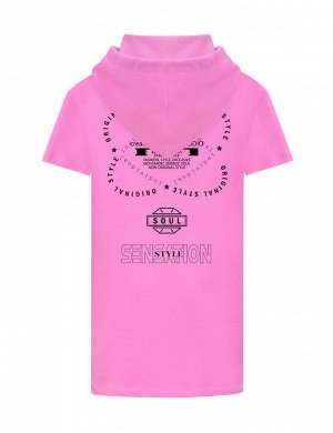 Платье-Туника для девочки KETMIN SENSATION цв.Розовый