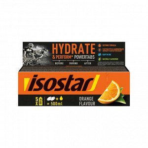 Напиток изотонический в растворимых таблетках POWERTABS 10x12г, апельсин