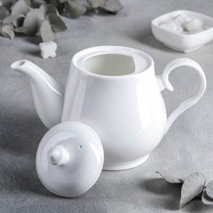 Чайник заварочный, 850 мл, цвет белый