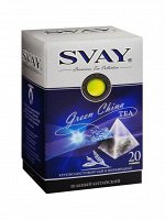 Чай зеленый листовой Svay &quot;Green China&quot;, 20 пирамидок