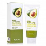 FarmStay Real Avocado Deep Clear Peeling Gel Пилинг гель с авокадо