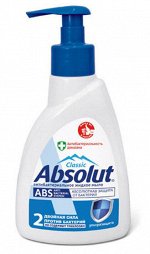 ABSOLUT®️Жидкое мыло CLASSIC ABS Ультразащита 250гр диспенс /15/ 5062