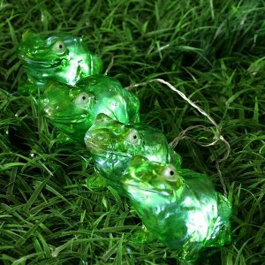 Светильник "Старт. Сад", 4 LED-лягушки