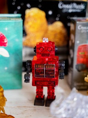3D головоломка Робот красный