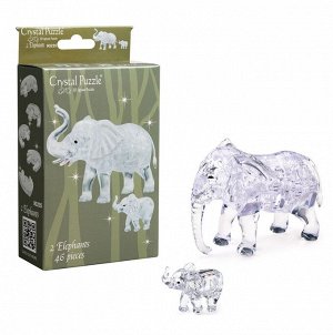 3D головоломка Два слона
