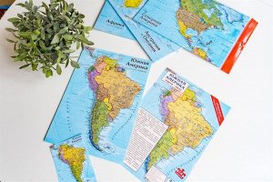 Карта-пазл. Южная Америка