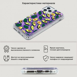 Жидкий чехол с блестками Аска в кепке на Samsung Galaxy A50