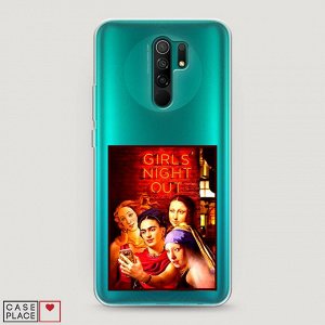 Силиконовый чехол Девочки на тусе на Xiaomi Redmi 9