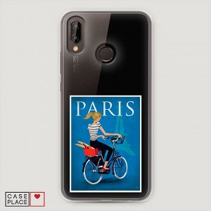 Силиконовый чехол Постер Франция на Huawei P20 Lite