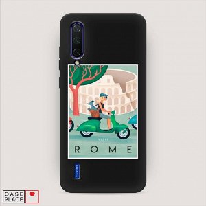 Матовый силиконовый чехол Постер Рим на Xiaomi Mi CC9