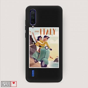 Матовый силиконовый чехол Постер Италия на Xiaomi Mi CC9