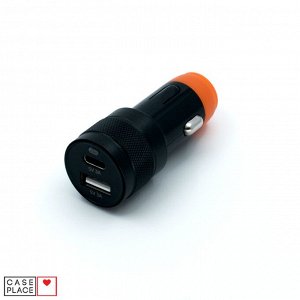 Автомобильное зарядное устройство Red Line Tech USB + Type-C